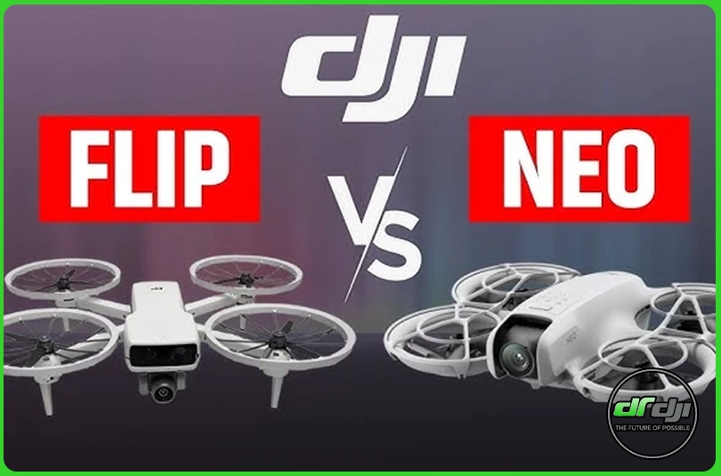 مقایسه dji neo و dji flip