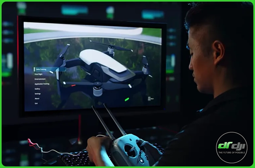 شبیه‌ ساز هلی‌ شات DJI