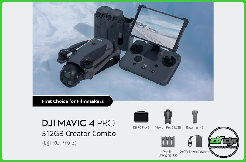 drdji mavic 4 pro combo plus pack