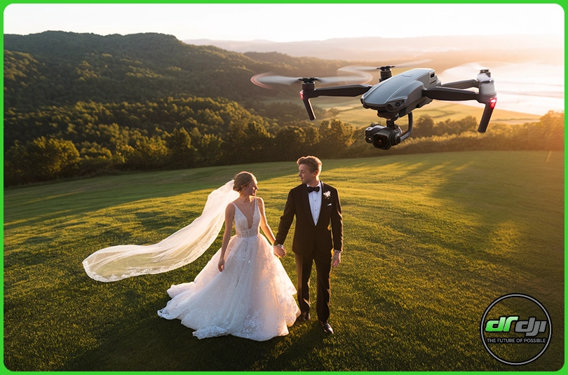 بهترین هلی شات برای فیلمبرداری عروسی