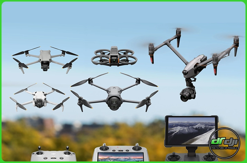 مدل‌های مختلف DJI