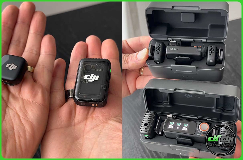 تجربه کاربری میکروفن DJI