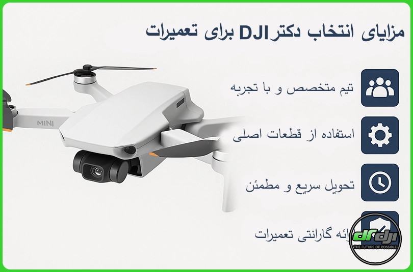 مزایای انتخاب دکتر DJI برای تعمیرات