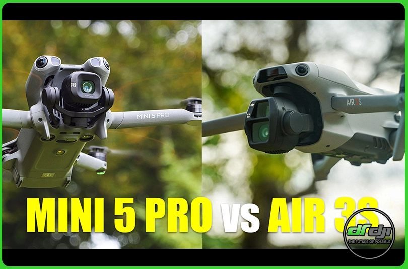 مقایسه مینی 5 پرو با مویک ایر 3 اس