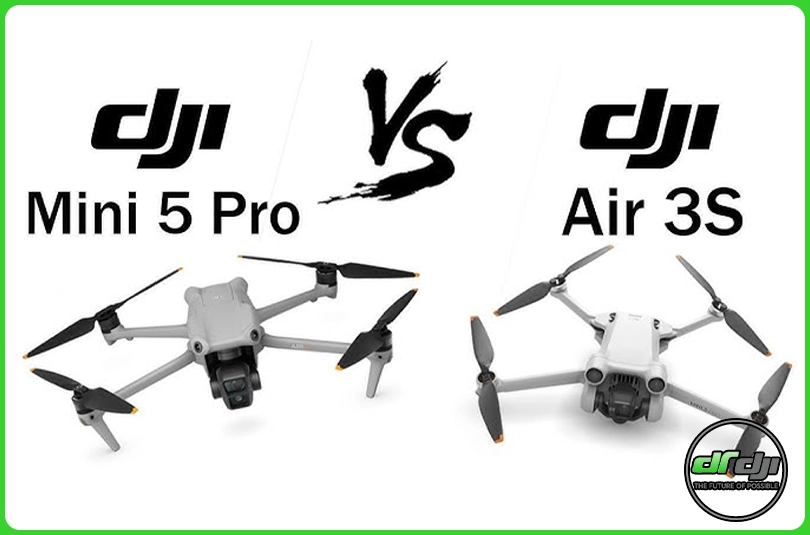 Mini 5 Pro vs Mavic Air 3S Comparison
