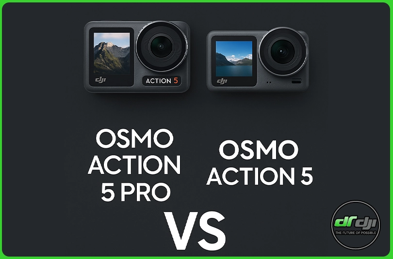 تفاوت Osmo Action 5 و Osmo Action 5 Pro