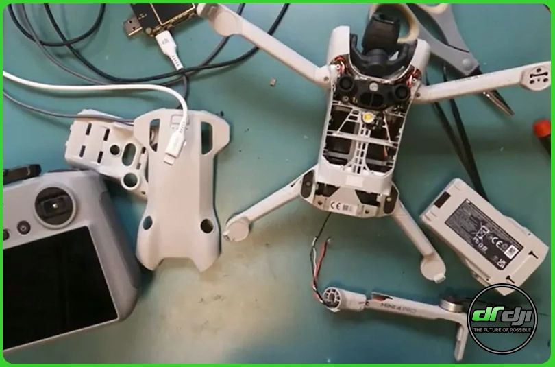 تعمیر باتری مینی 4 پرو، دکتر dji