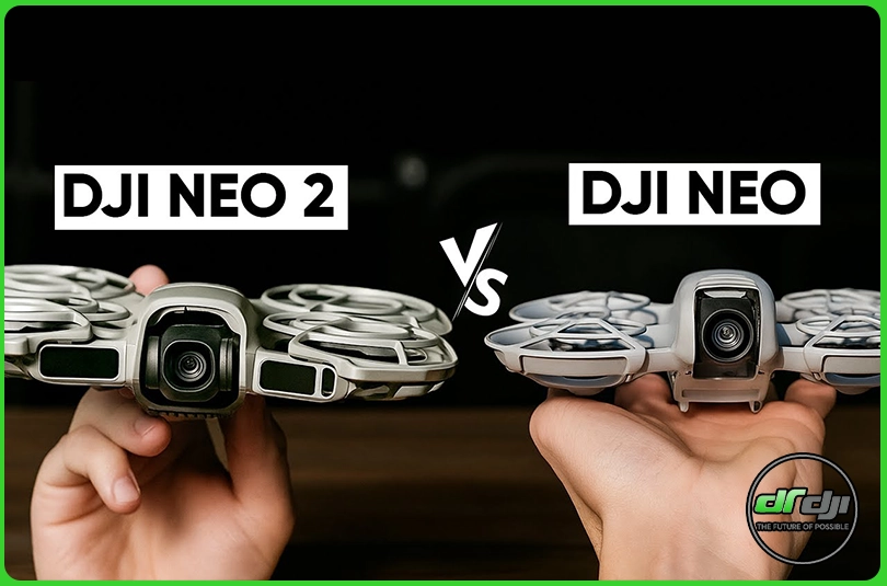 مقایسه مشخصات کلیدی DJI Neo و DJI Neo 2