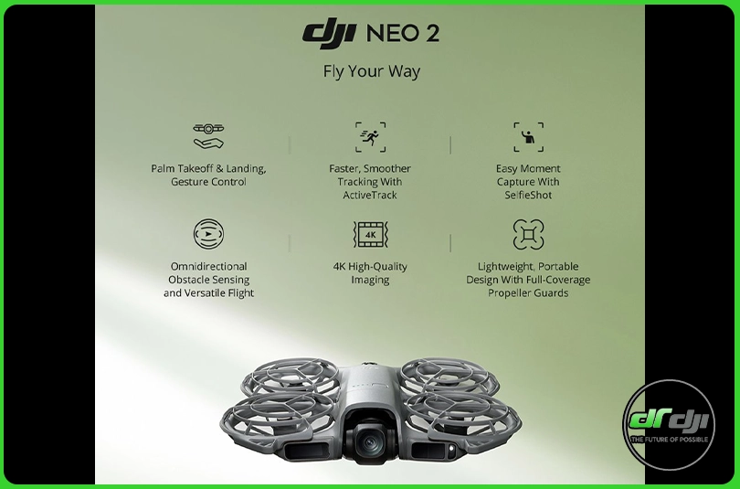 قابلیتهای هوش مصنوعی DJI Neo 2