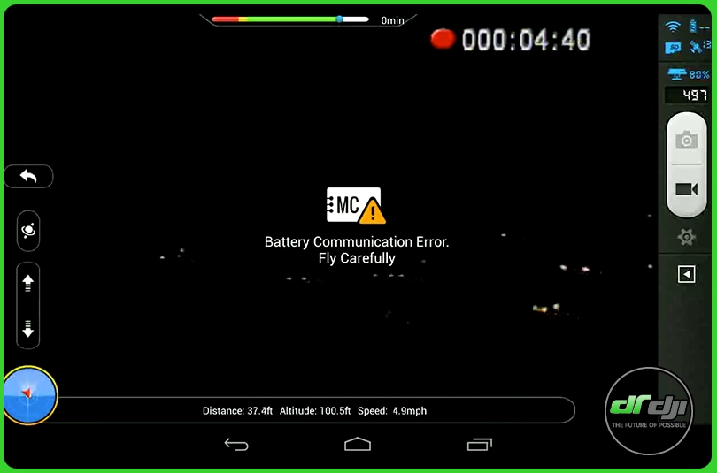 بررسی ارورهای رایج پهپاد DJI و معنی آنها