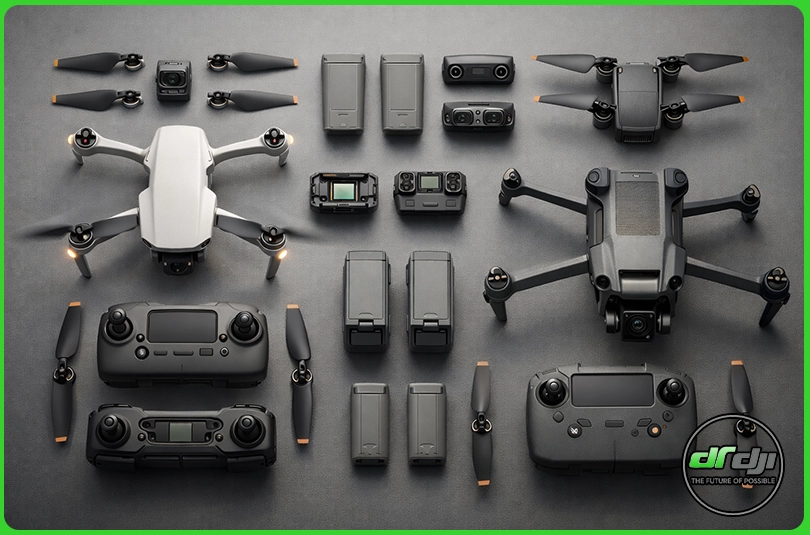 معیارهای انتخاب بهترین هلی شات در 2026 شامل دوربین، باتری و سیستم ایمنی DJI