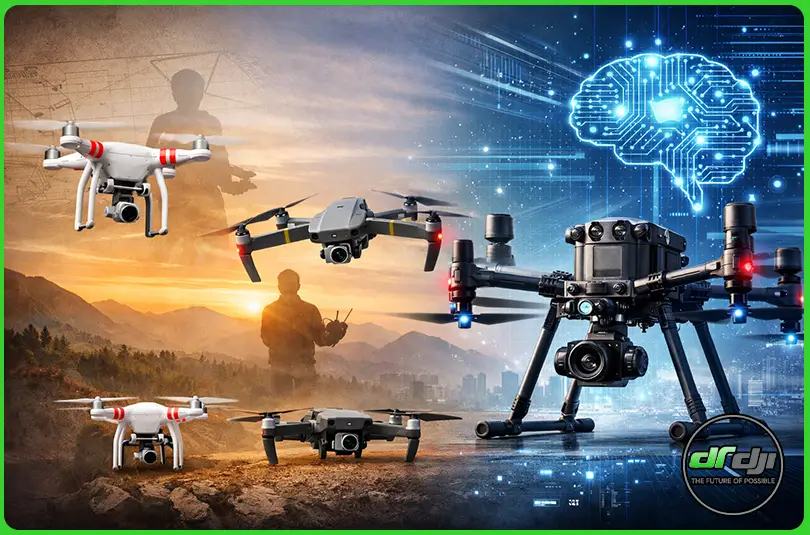 هلی شات DJI و هوش مصنوعی