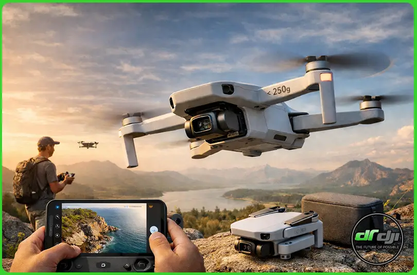 بررس پهپادDJI زیر 250گرم