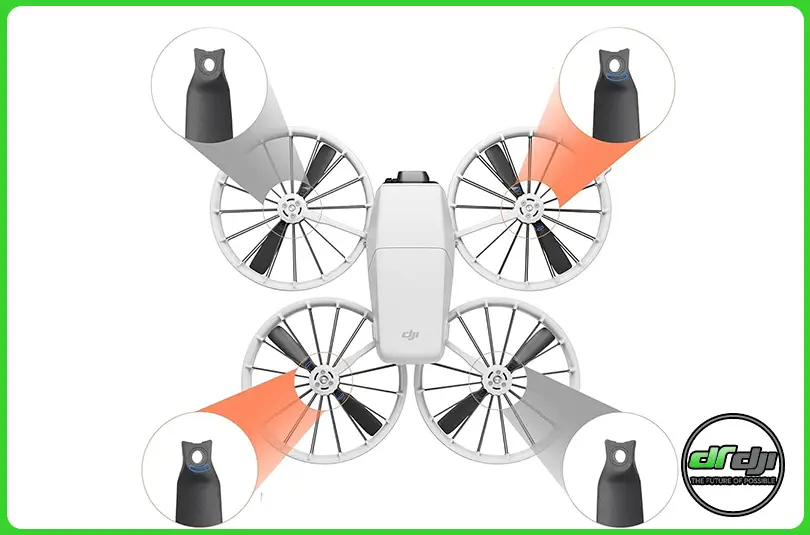 دو جفت ملخ اصلی DJI Flip