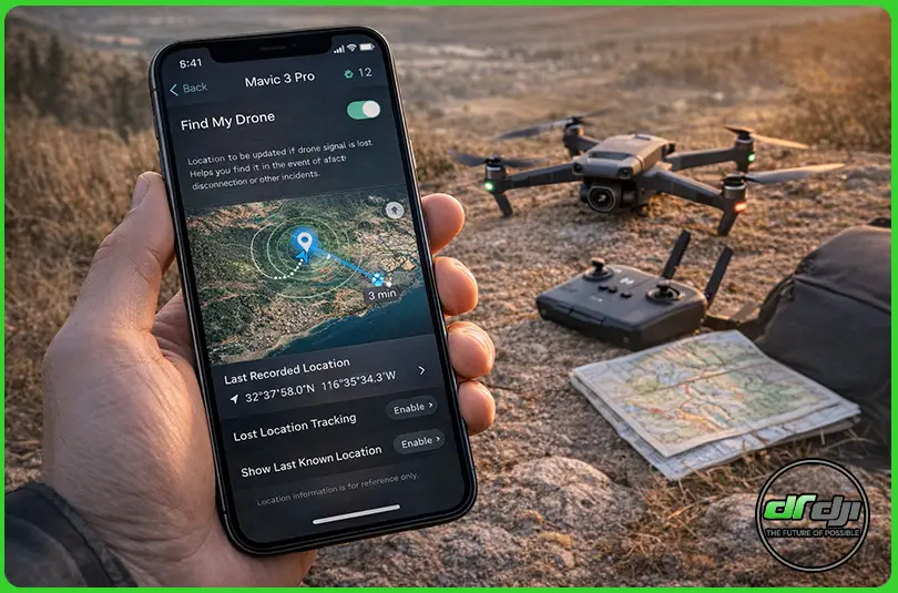چگونه از گم شدن هلی شات DJI خود جلوگیری کنیم؟: قابلیت Find My Drone