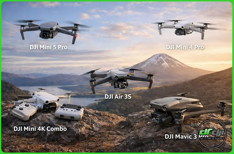 پرفروش ترین پهپاد DJI