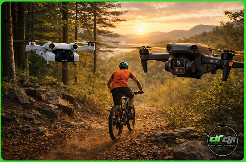 مقایسه MINI 5 PRO با DJI AIR 3