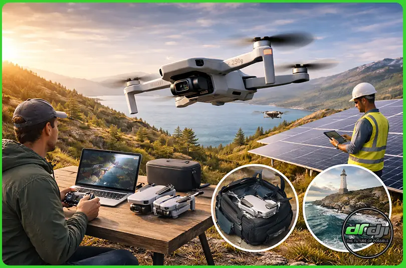 بررس پهپادDJI زیر 250گرم