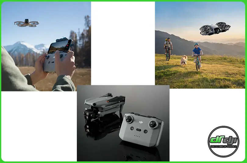 مقایسه هلی شات های DJI Flip .DJI Air 3.DJI Neo 2