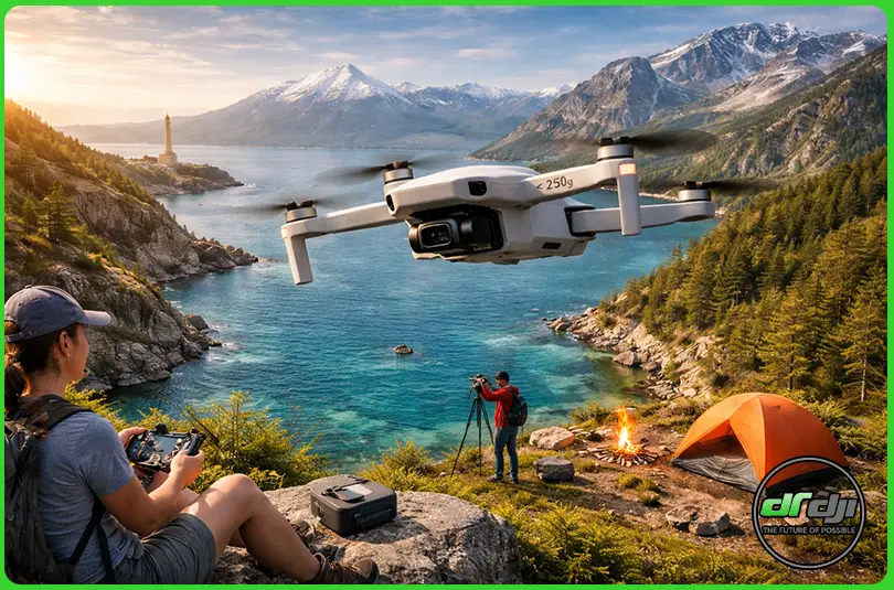 بررس پهپادDJI زیر 250گرم