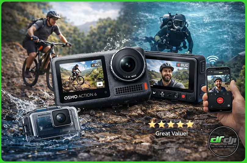 برسی Dji Osmo Action 6