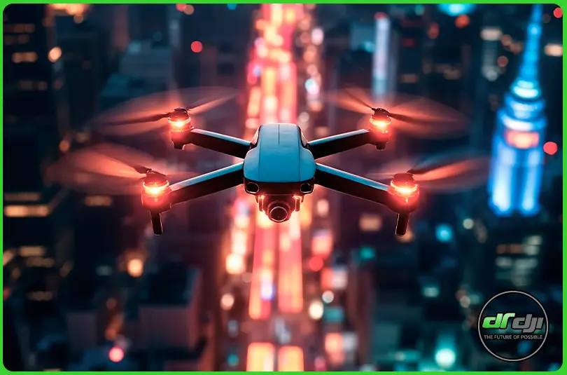 آموزش پرواز در شب با هلی شات DJI