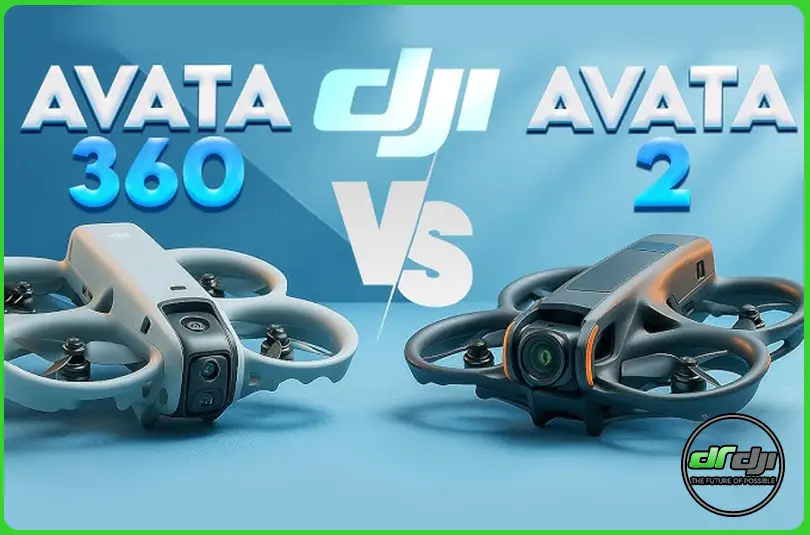 مقایسه dji avata 360 با dji avata 2 و dji avata