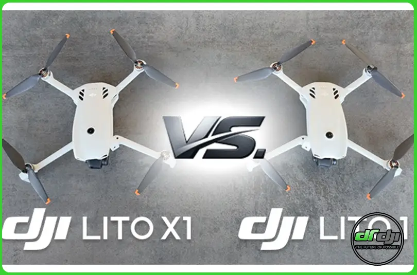 مقایسه لیتو و لیتو ایکس 1 (dji lito vs dji lito x1)