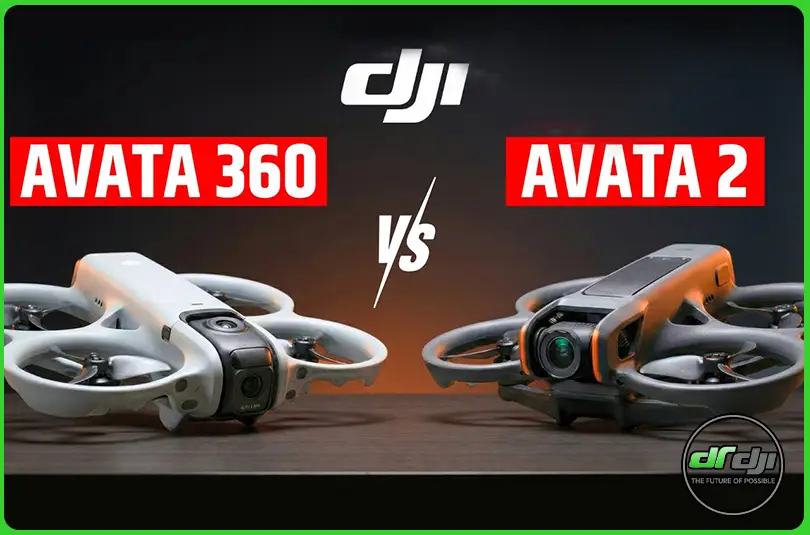مقایسه dji avata 360 با dji avata 2 و dji avata