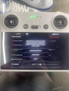 مشکلات bound و unbind شدن ریموت به پرنده در محصولات dji