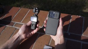 مقایسه DJI Osmo Pocket با آیفون