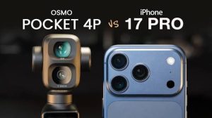 مقایسه Osmo Pocket 4 با آیفون
