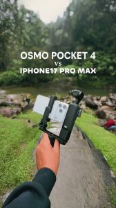 آیا Osmo Pocket 4 میتواند جای iPhone 17 Pro Max را بگیرد؟
